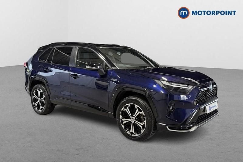 Blue/black Used 2022 Toyota RAV4 Hybrid SUV | £27,399 (Super price) - Image 1/4