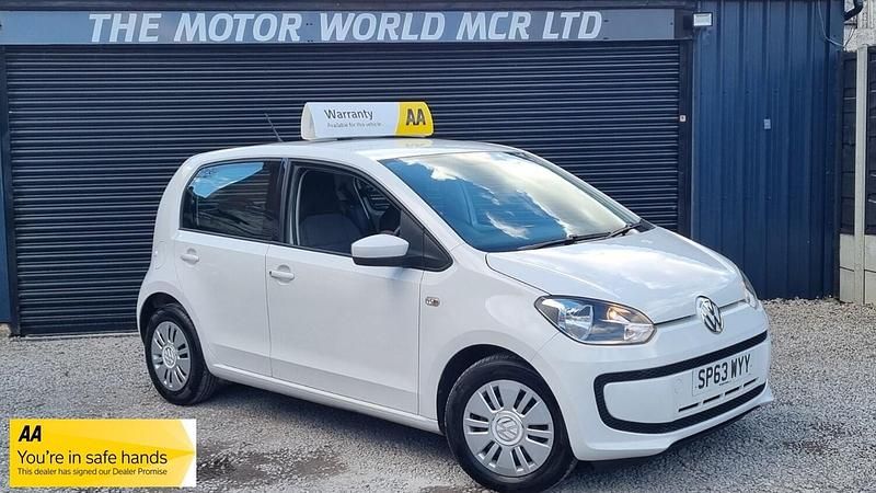 White Used 2013 VW up! move up! Hatchback | £4,995 (Fair price) - Image 1/3