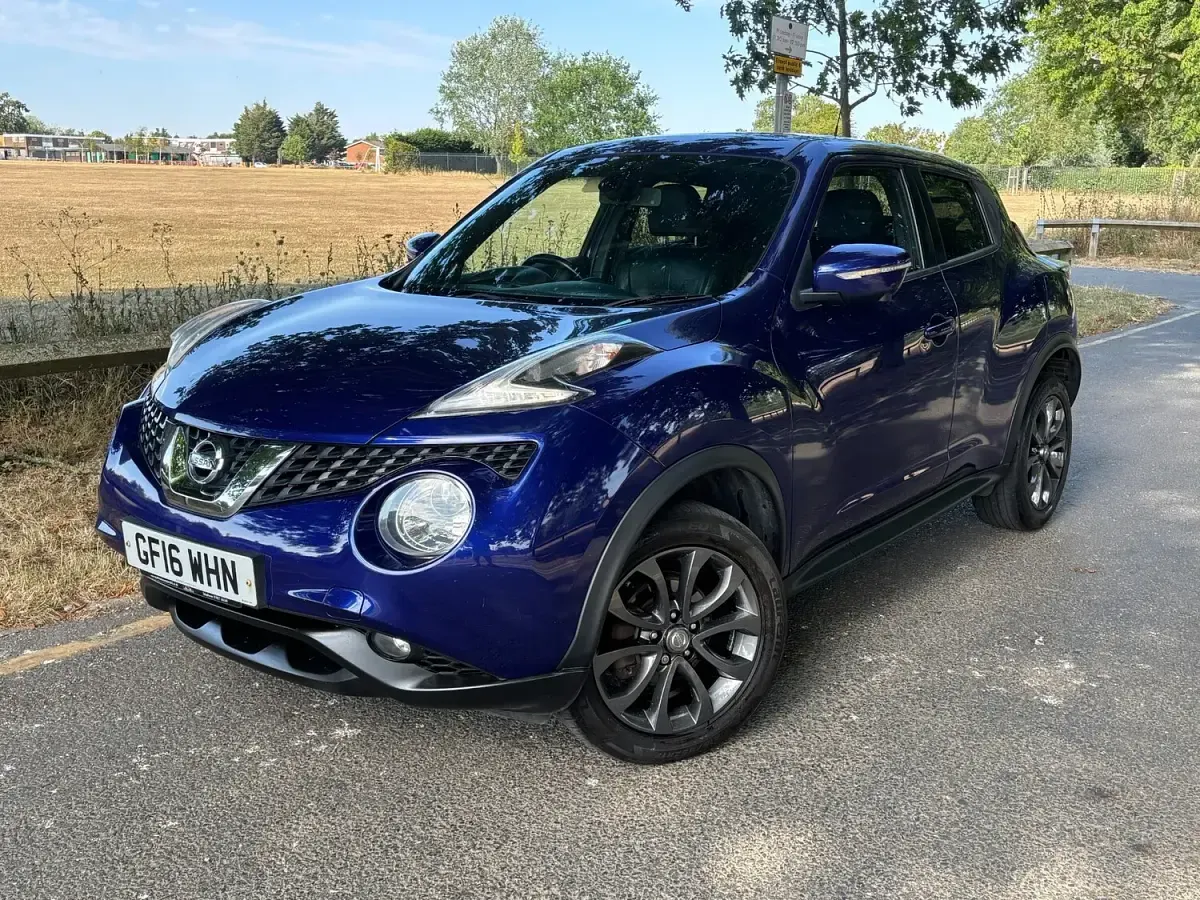 Used Nissan Juke Tekna 110 HP (80 kW) 2016 Blue SUV