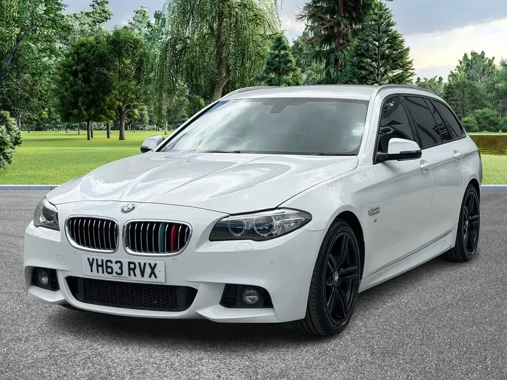 Used BMW 520 M Sport 184 HP (135 kW) 2013 White Estate