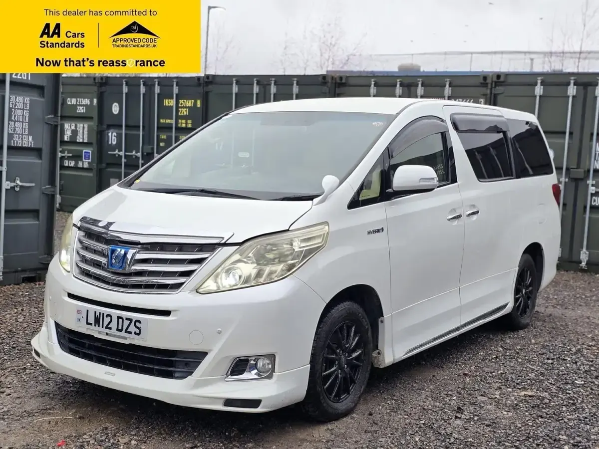 Used Toyota Alphard 2012 White MPV