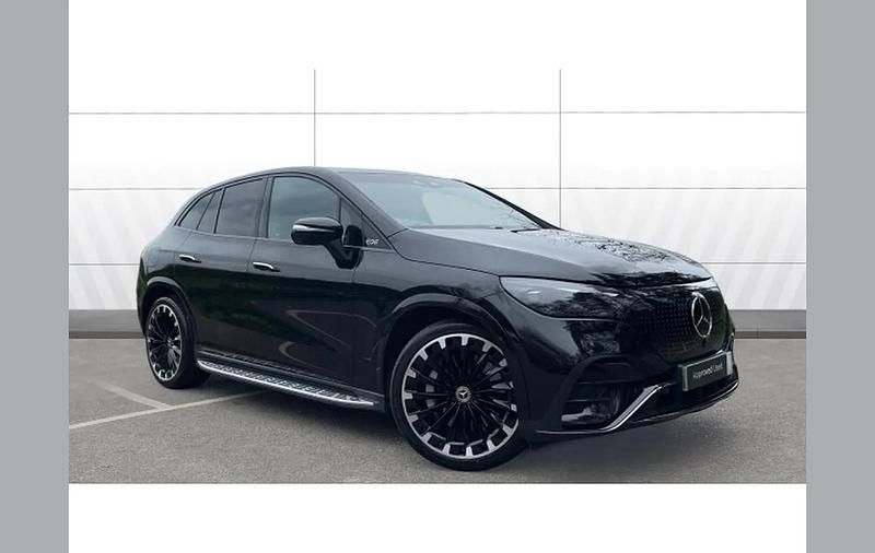 Used Mercedes EQE500 AMG line 300 kW (408 HP) 2025 Black Sedan