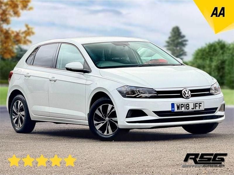 White Used 2018 VW Polo SE Hatchback | £8,295 (Fair price) - Image 1/4