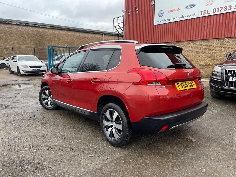 Used Peugeot 2008 Allure 82 HP (60 kW) 2015 Red SUV