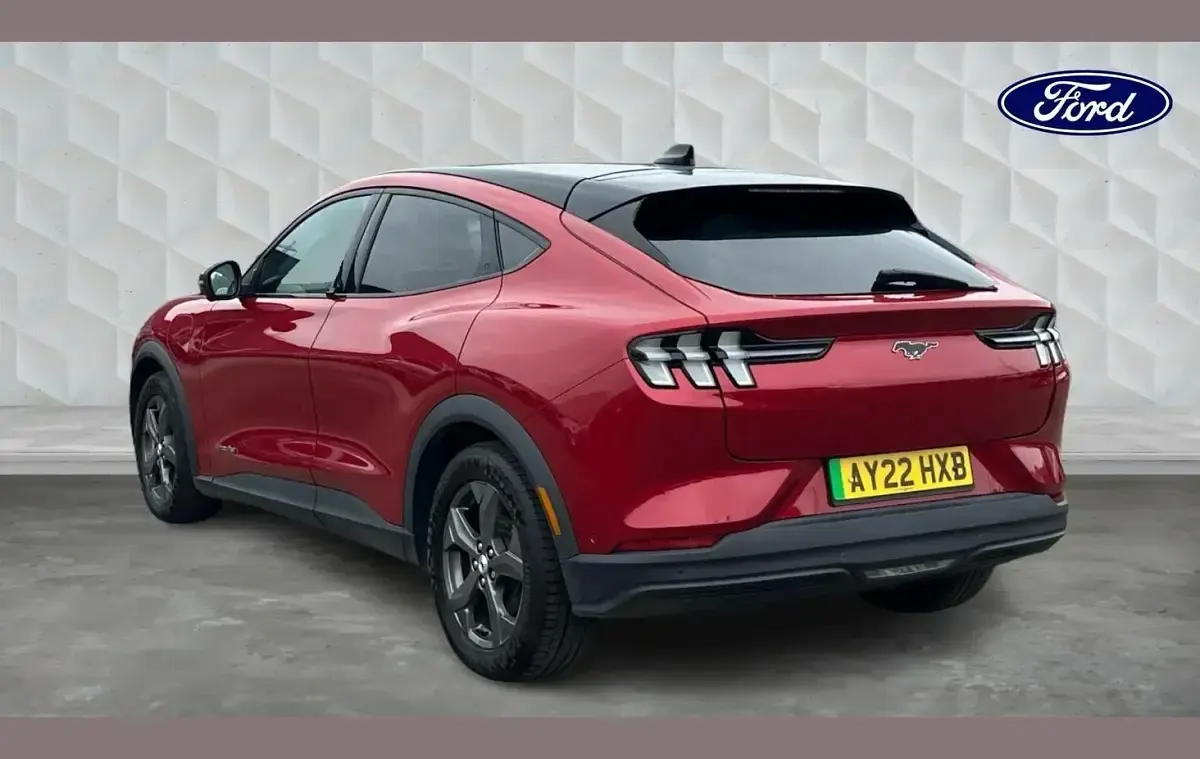 Used Ford Mustang Mach-E Extended Range 212 kW (289 HP) 2022 Red SUV