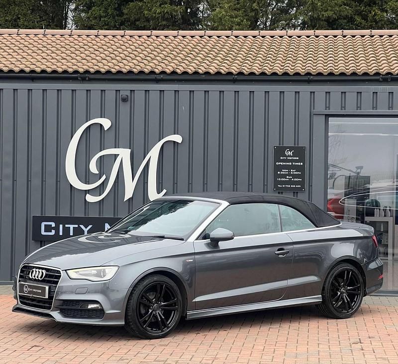Used Audi A3 Cabriolet S-Line 2015 Grey Cabriolet