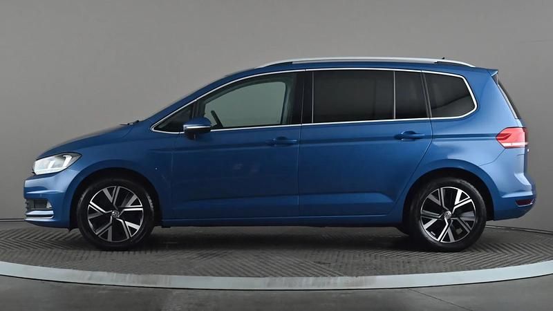 Used VW Touran SEL 150 HP (110 kW) 2020 Blue MPV