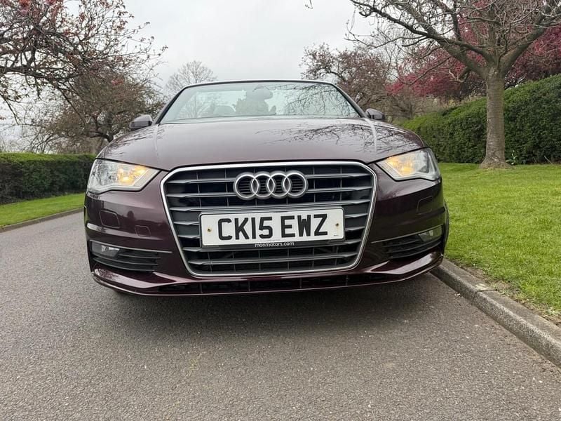 Used Audi A3 Cabriolet Sport 150 HP (110 kW) 2015 Red Cabriolet