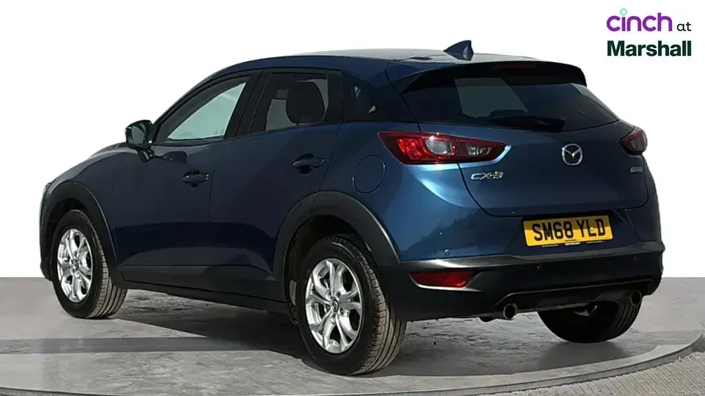 Used Mazda CX-3 150 HP (110 kW) 2018 Blue SUV