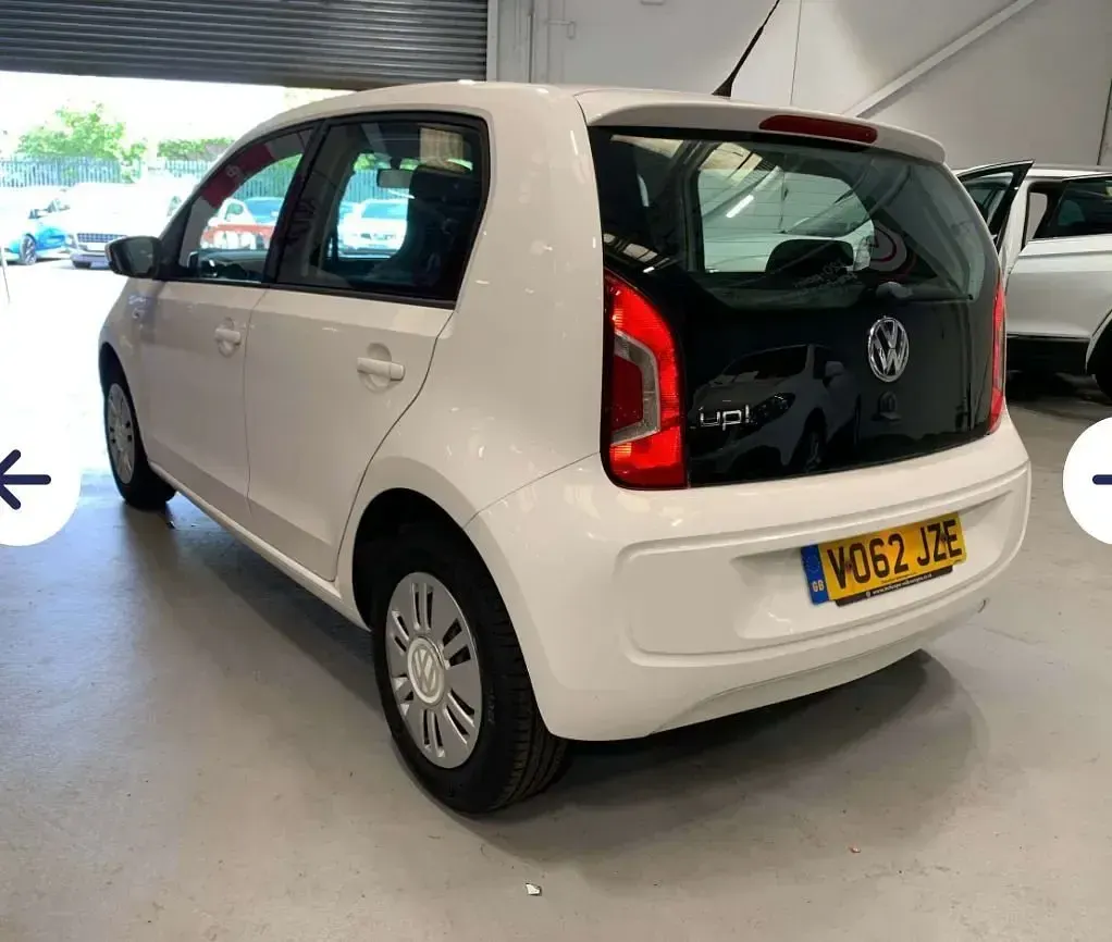 Used VW up! move up! 60 HP (44 kW) 2012 White Hatchback