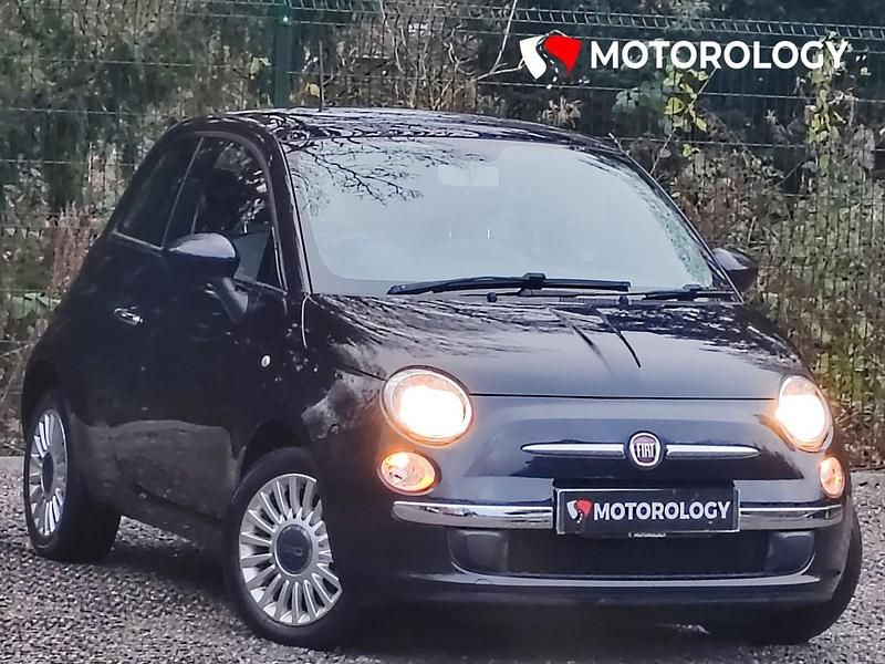 Black Used 2012 Fiat 500 Lounge Hatchback | £3,750 (Good price) - Image 1/4