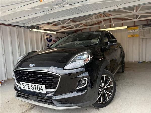 Black Used 2023 Ford Puma Gen-E Titanium SUV | £15,990 (Good price) - Image 1/1