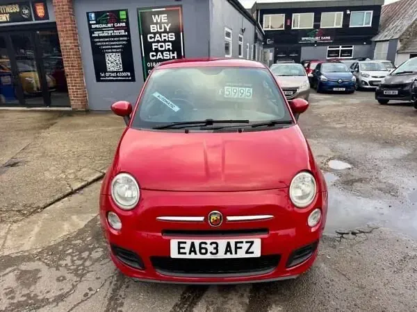 Used Fiat 500 Sport 69 HP (50 kW) 2013 Red Hatchback
