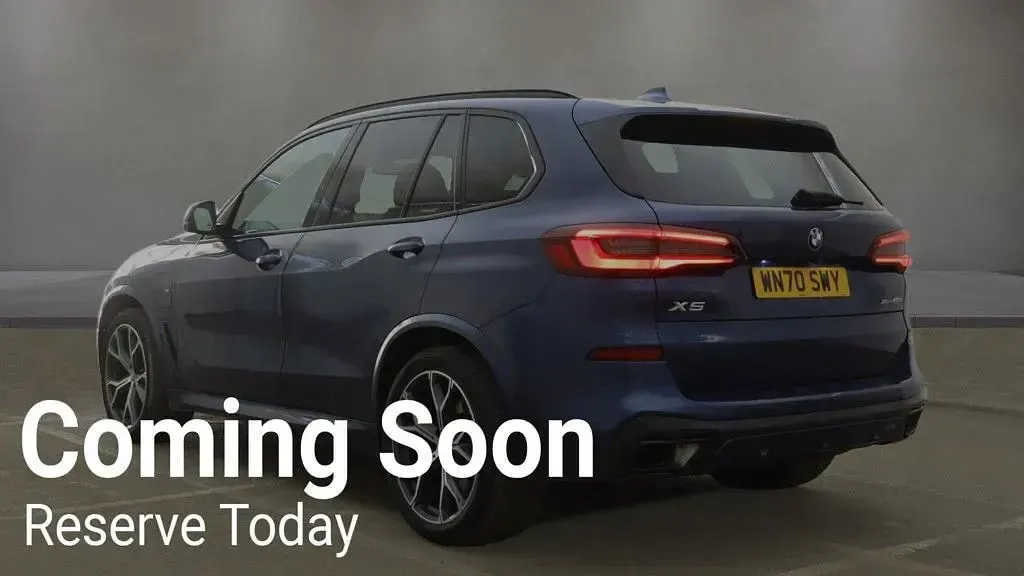 Used BMW X5 M Sport 394 HP (289 kW) 2020 Blue SUV