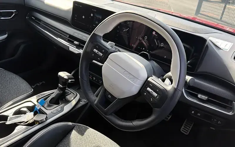 New Kia K4 GT-Line 114 HP (83 kW) 2026 Red Hatchback