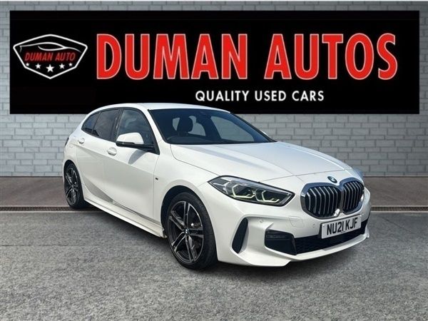 White Used 2021 BMW 118 M Sport Hatchback | £16,995 (Fair price) - Image 1/1
