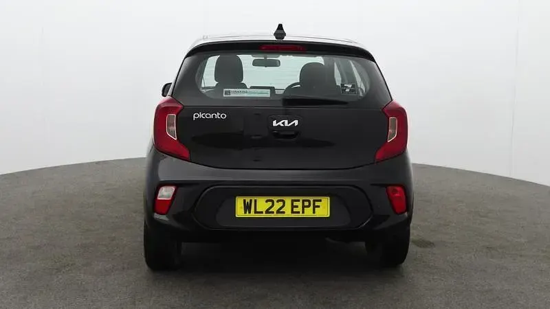 Used Kia Picanto 67 HP (49 kW) 2022 Black Hatchback
