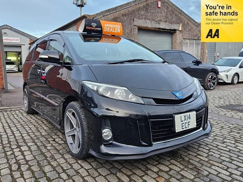 Used Toyota Estima Hybrid 2014 Black MPV