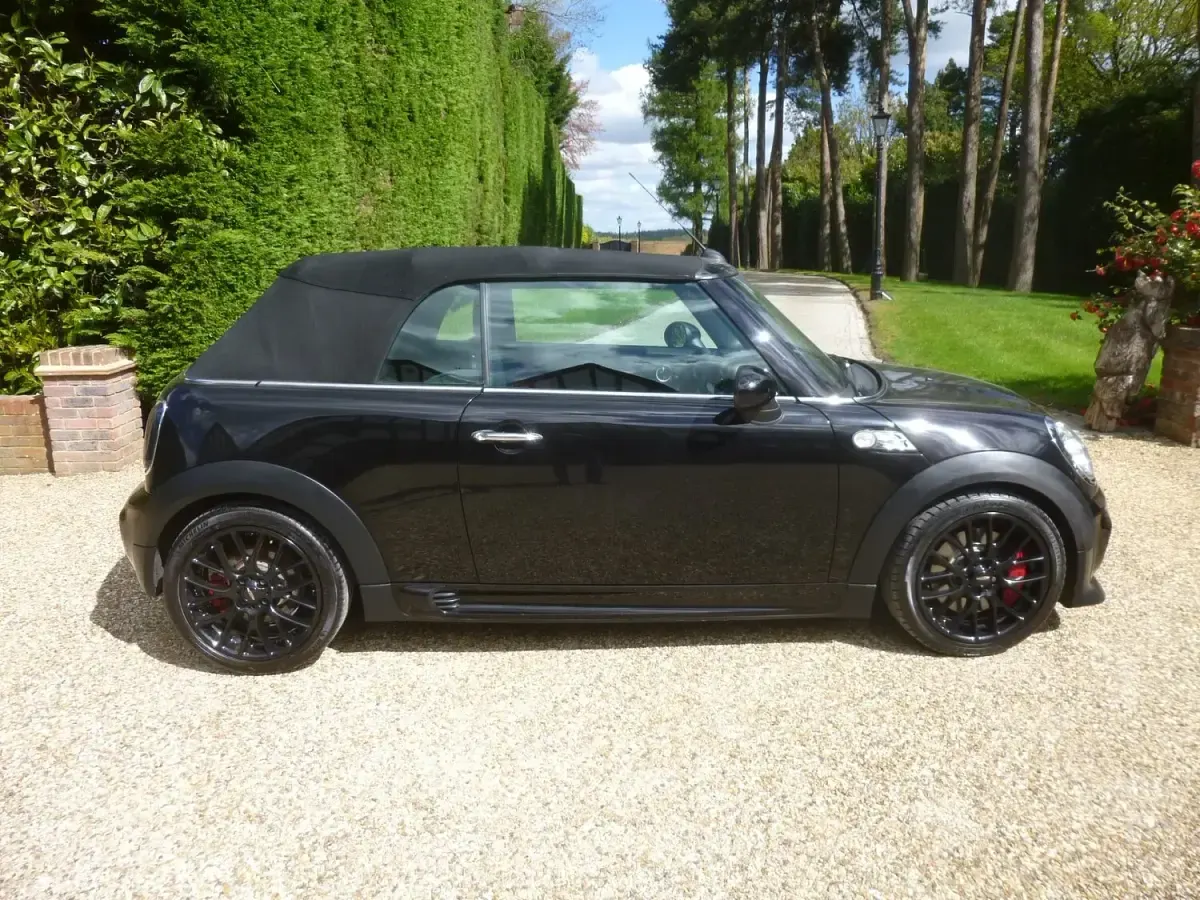 Used Mini John Cooper Works Cabriolet 2011 Black Cabriolet