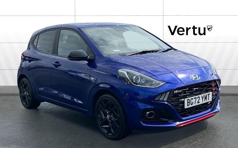 Blue Used 2022 Hyundai i10 N Line Hatchback | £13,593 (Fair price) - Image 1/4