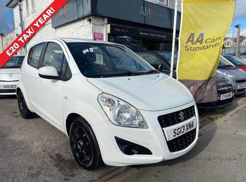 White Used 2013 Suzuki Splash SZ3 Hatchback | £3,595 (Fair price) - Image 1/4