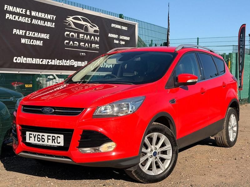 Used Ford Kuga Titanium 2016 Red SUV
