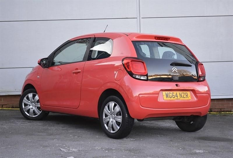 Used Citroën C1 Feel 68 HP (50 kW) 2014 Orange Hatchback