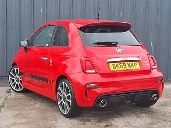 Used Abarth 595 70th Anniversary 165 HP (121 kW) 2019 Red Hatchback