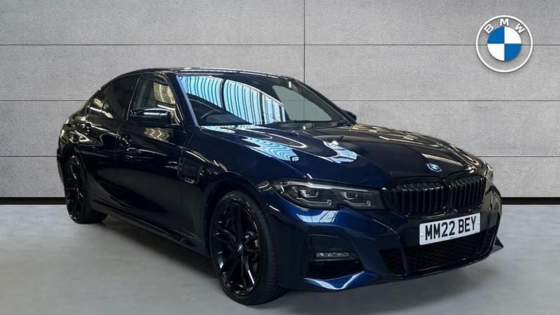 Blue Used 2022 BMW 330e M Sport | £28,834 (Fair price) - Image 1/4