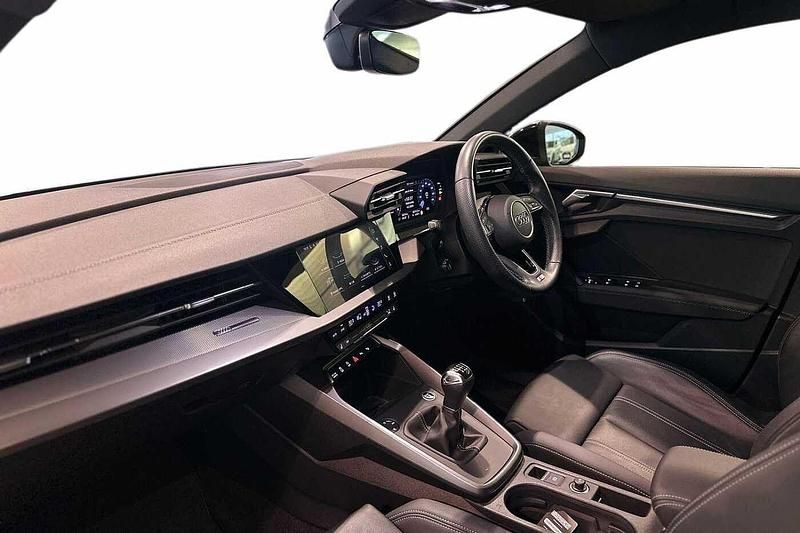 Used Audi A3 S-Line 147 HP (108 kW) 2024 Black Hatchback