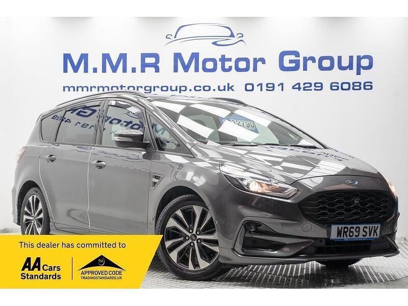 Grey Used 2019 Ford S-MAX ST-Line MPV | £12,790 (Fair price) - Image 1/4