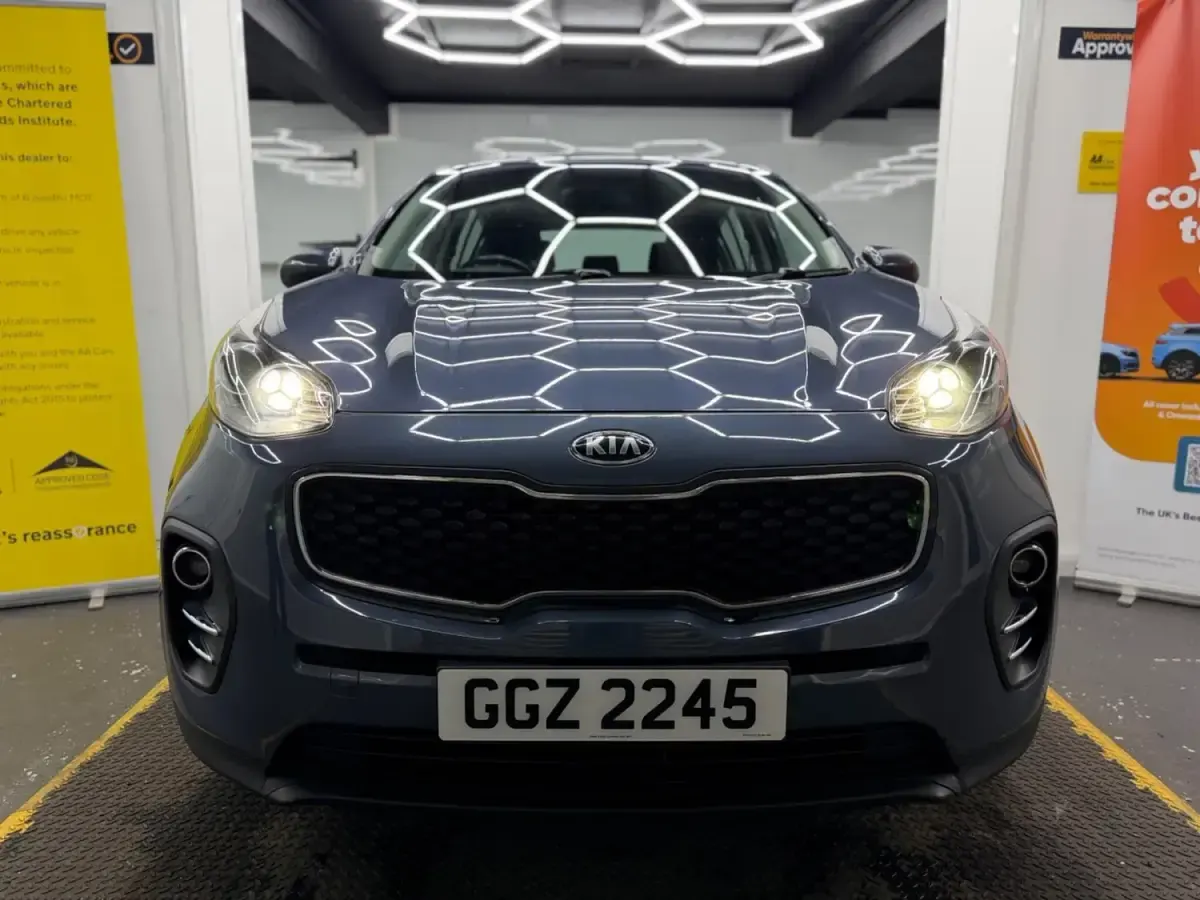 Usado Kia Sportage 2017 Azul SUV