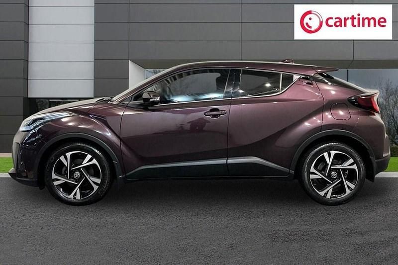 Used Toyota C-HR Design 122 HP (89 kW) 2022 Mauve/purple SUV