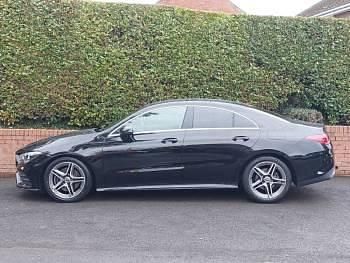 Used Mercedes CLA200 AMG line 163 HP (119 kW) 2020 Black Coupe