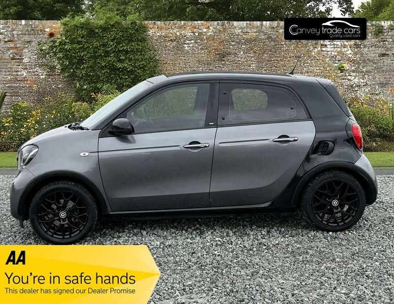 Used Smart ForFour Prime 90 HP (66 kW) 2017 Grey Hatchback