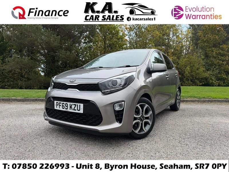Silver Used 2019 Kia Picanto Hatchback | £6,799 (Good price) - Image 1/4