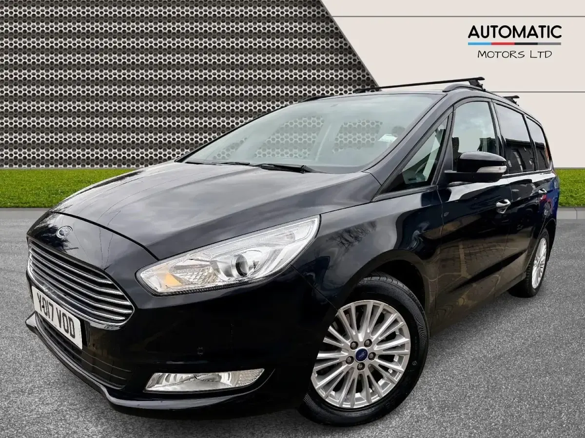 Usado Ford Galaxy Zetec 150 HP (110 kW) 2017 Preto Monovolume