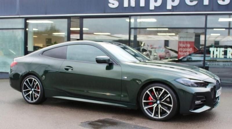 Used BMW 420 M Sport 190 HP (139 kW) 2022 Green Coupe
