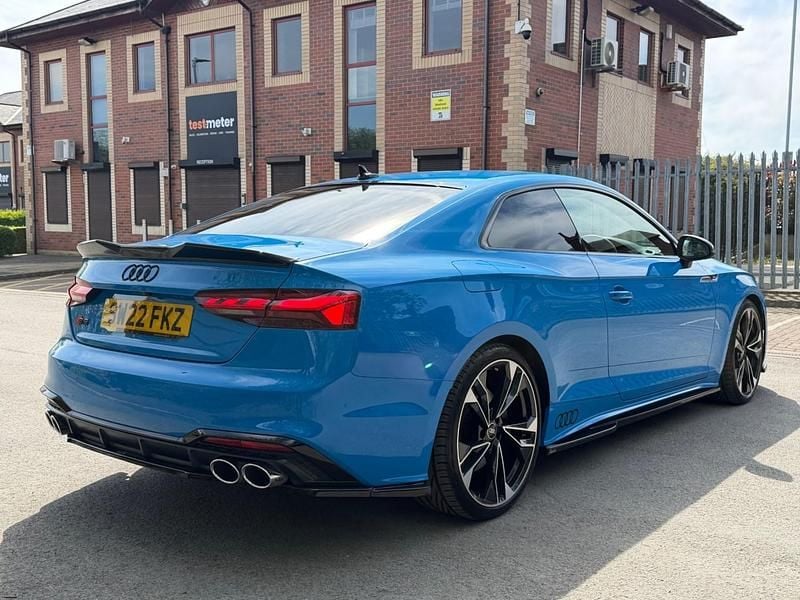Used Audi A5 Black Edition 2022 Blue Coupe