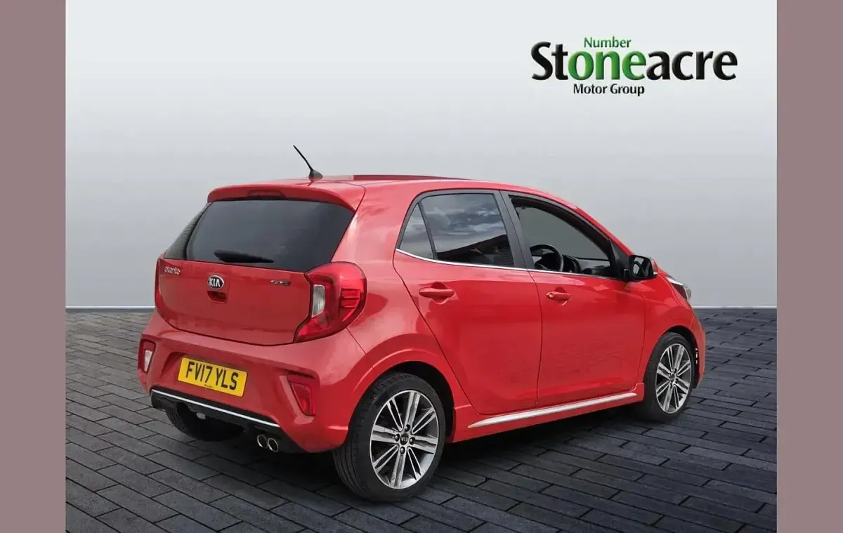 Used Kia Picanto GT-Line 66 HP (48 kW) 2017 Red Hatchback