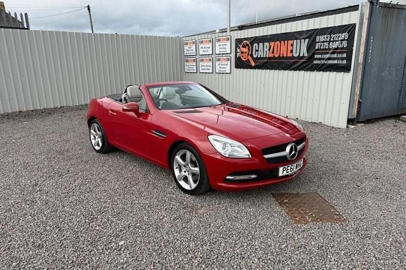 Red Used 2011 Mercedes SLK200 Edition 1 Cabriolet | £8,699 (Fair price) - Image 1/1