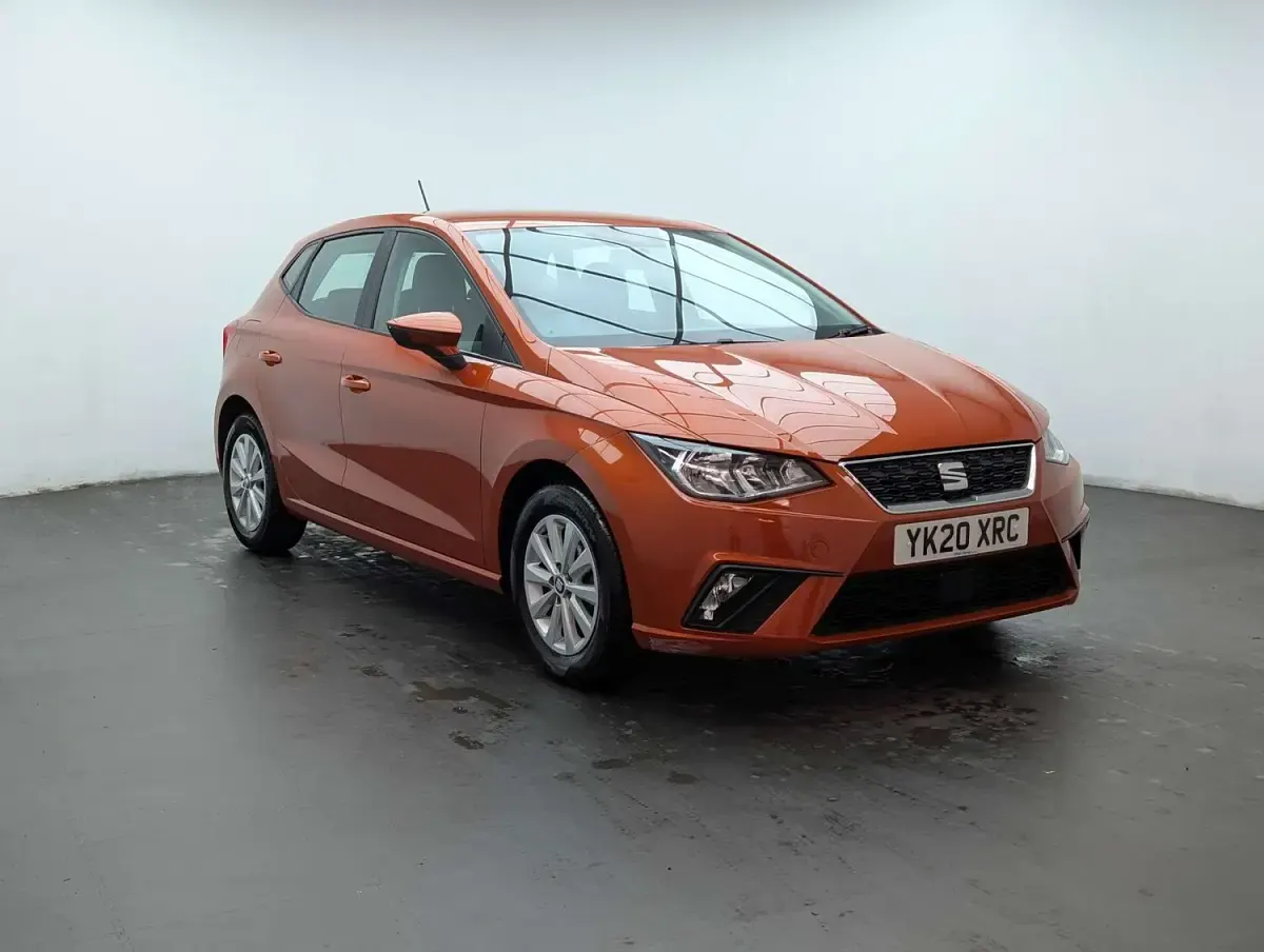 Used Seat Ibiza SE 95 HP (69 kW) 2020 Orange Hatchback