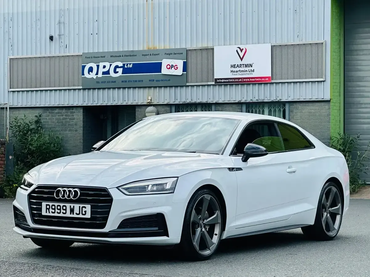 Used Audi A5 Black Edition 2019 White Coupe
