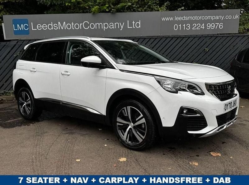 White Used 2020 Peugeot 5008 Allure MPV | £17,495 (A bit pricey) - Image 1/4