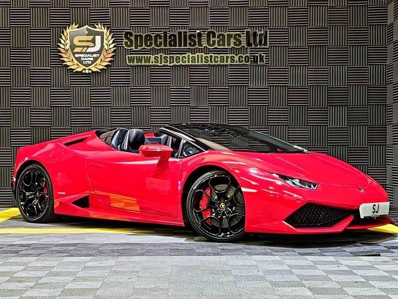 Red Used 2017 Lamborghini Huracán Cabriolet | £139,995 (Good price) - Image 1/4