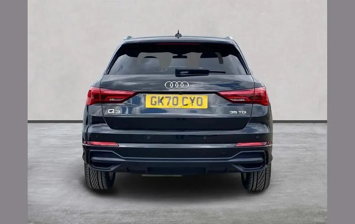 Used Audi Q3 S-Line 150 HP (110 kW) 2020 Black SUV