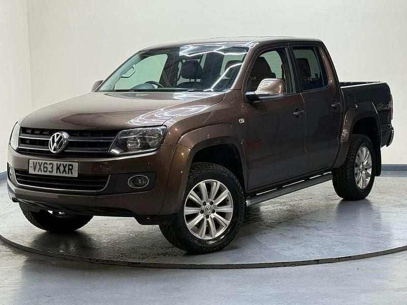 Begagnad VW Amarok Highline 180 HK (132 kW) 2013 Brun Pickup