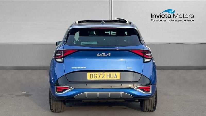Used Kia Sportage GT-Line S 261 HP (191 kW) 2022 Blue SUV