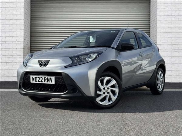 Silver Used 2022 Toyota Aygo PURE Hatchback | £11,999 (Fair price) - Image 1/1