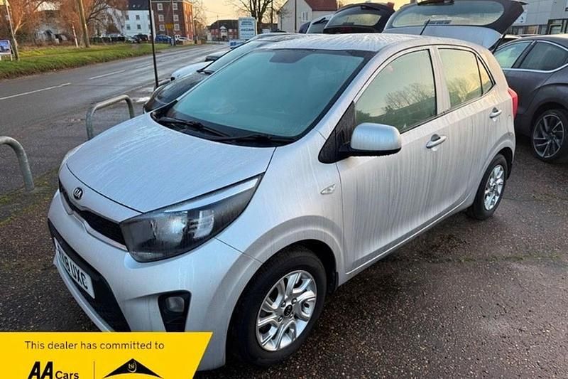 Used Kia Picanto 66 HP (48 kW) 2018 Silver Hatchback